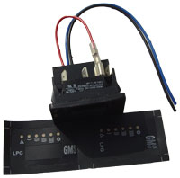 LED und Schalter LIVELLO